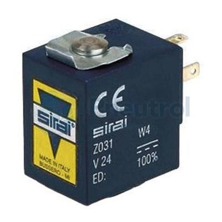 SIRAI Z031B - 1W, PA, IP65, Replacement Coil for Sirai Solenoid Valves