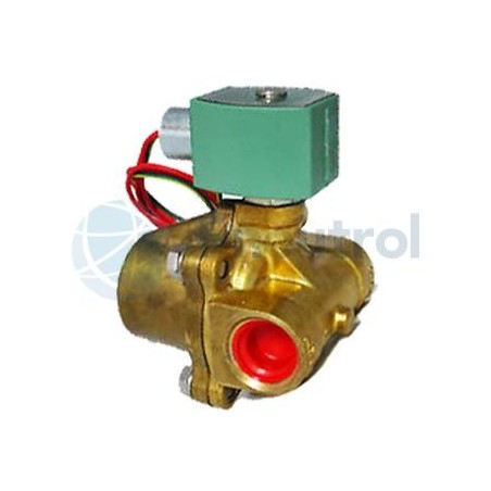 ASCO SCB210C078LT.230/50 - 2/2, NPT1, Orifice Size 25mm, Series 210LT Pilot Operated Floating Piston Cryogenic Solenoid Valve