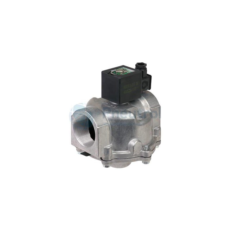 ASCO EFE215A040 230/50 - Series 215, AC, G3, NC, NBR, Aluminium Body, Solenoid Valves Pilot Operated Hung Diaphragm Gaseous Flui