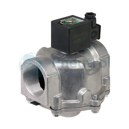 ASCO EFE215A040 230/50 - Series 215, AC, G3, NC, NBR, Aluminium Body, Solenoid Valves Pilot Operated Hung Diaphragm Gaseous Flui