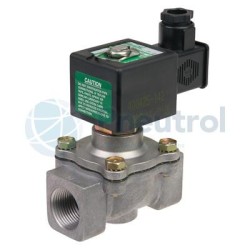 ASCO SCE215A013 - G3/8, NO, NBR, Aluminium Body, Series 215 Solenoid Valves Pilot Operated Hung Diaphragm Gaseous Fluids