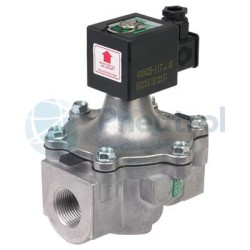 ASCO SCE215B060V - G1 1/4, NC, FPM, Aluminium Body, Series 215 Solenoid Valves Pilot Operated Hung Diaphragm Gaseous Fluids