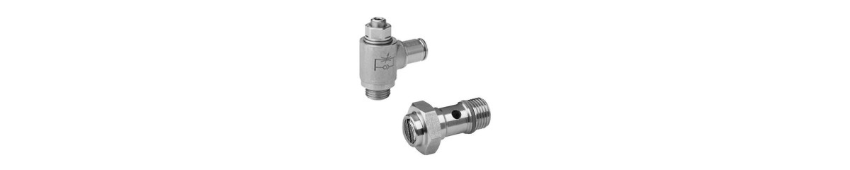 Series CC02 Check-choke valves