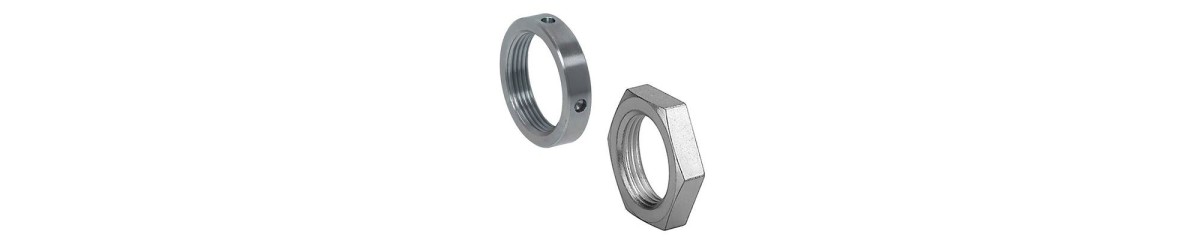 Nuts for cylinder mounting