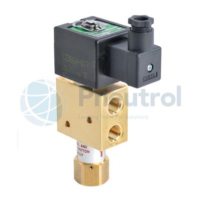 Series 327 - Solenoid Valves No Voltage Release Manual Reset (Tamperproof)