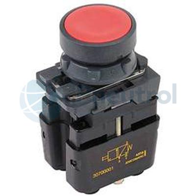 Series 307 - ASCO JOUCOMATIC Push Button Valves - 22mm Panel Mount