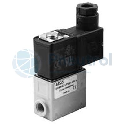 Series 068 - ASCO 2/2 - 3/2 Flapper Valve With G1/8 or Pad Mounting Body Size 22mm
